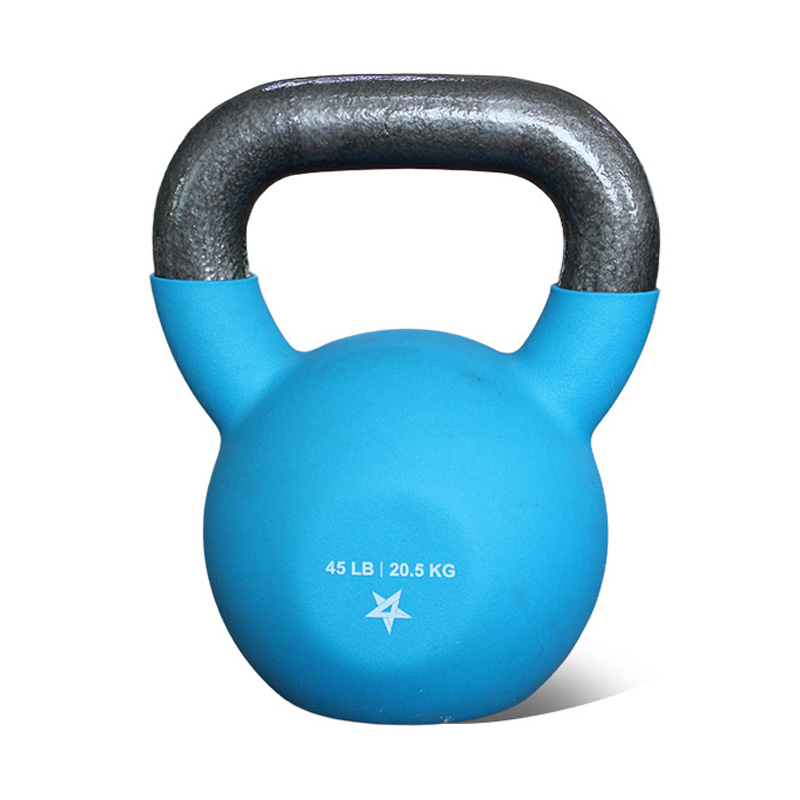 Kettlebells de treinamento de condicionamento revestido