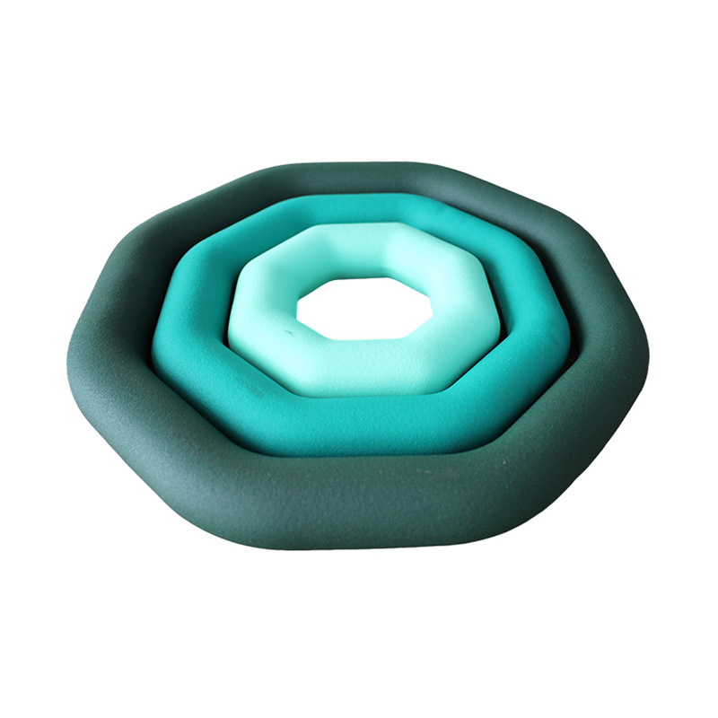 Conjunto de halteres portáteis de cor sólida 2/3/5 kg